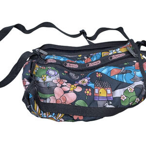 LeSportsac Deluxe Everyday Bag Multi-color Nylon Shoulder Bag